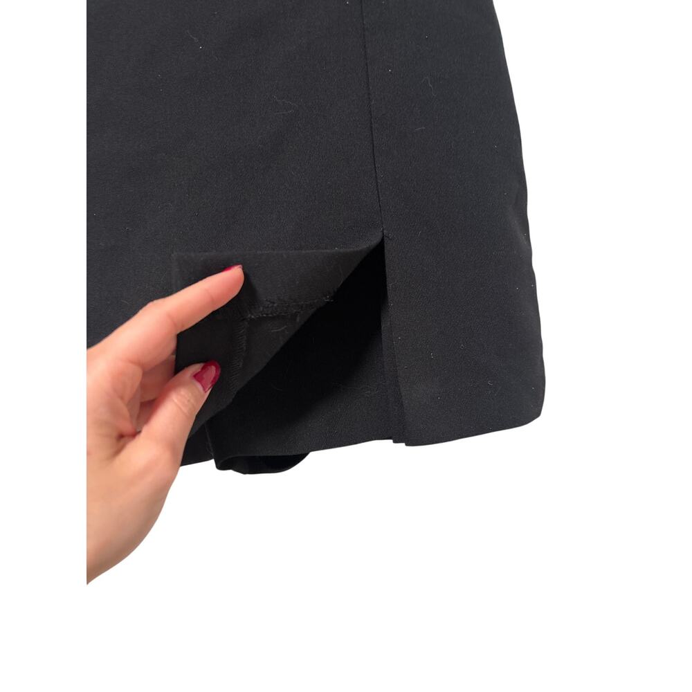 Zara Black XS Skort with Side Slit - Picture 3 of 5